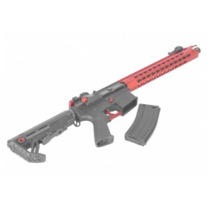 Страйкбольный автомат KAC SR16E3 SNAKE EC-314-13-1-RED-UP [East Crane]